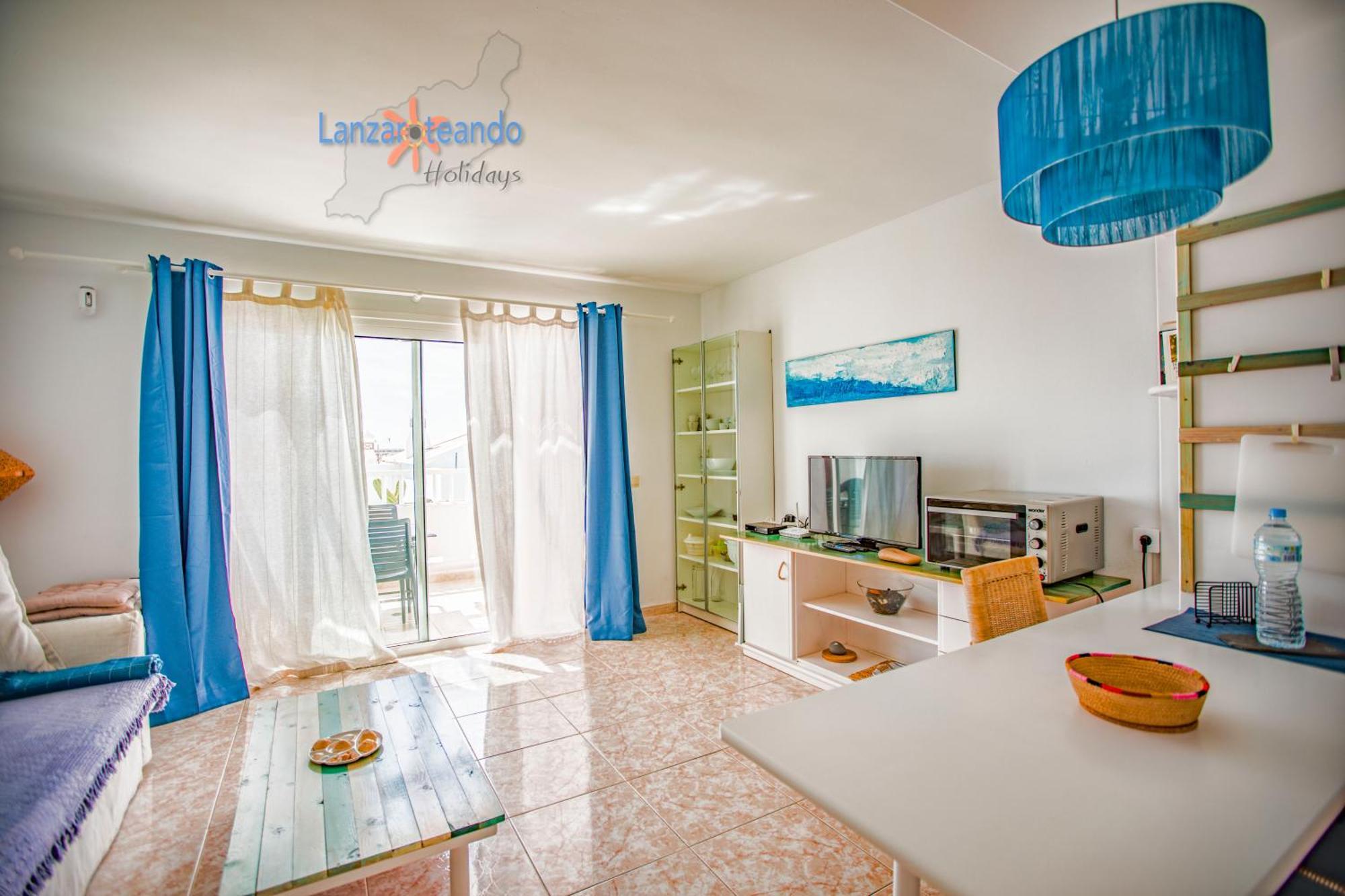 Vivienda Vacacional Sunny - Duplex Apartment 2Beds 2 Baths Costa Teguise Kültér fotó